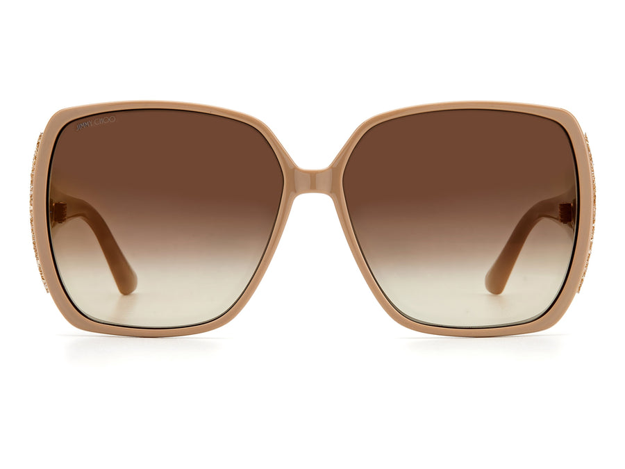 Jimmy Choo  Square sunglasses - CLOE/S Nude