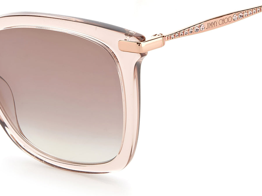 Jimmy Choo  Square sunglasses - ELIA/S Nude