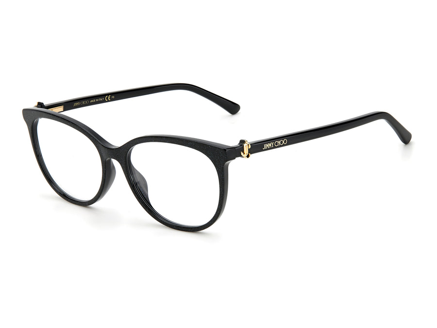 Jimmy Choo  Cat-Eye Frame - JC309 Glitter Black