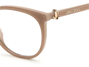 Jimmy Choo  Cat-Eye Frame - JC309 Nude Glitter