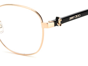 Jimmy Choo  Round Frame - JC312/G Gold Black