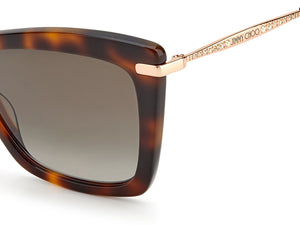 Jimmy Choo  Square sunglasses - SADY/S Havana