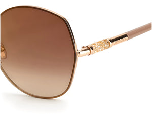 Jimmy Choo  Aviator sunglasses - MELY/S Gold Nude