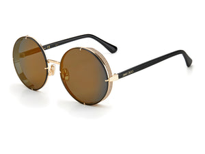 Jimmy Choo  Round sunglasses - LILO/S Gold Blue