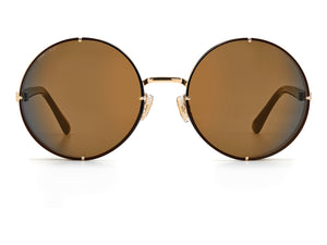 Jimmy Choo  Round sunglasses - LILO/S Gold Blue