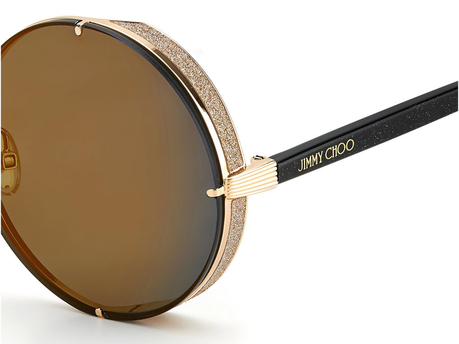 Jimmy Choo  Round sunglasses - LILO/S Gold Blue