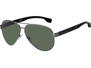 BOSS  Square sunglasses - BOSS 1241/S DARK RUTHENIUM