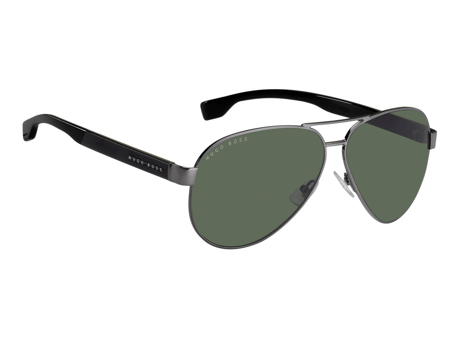 BOSS  Square sunglasses - BOSS 1241/S DARK RUTHENIUM