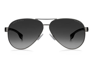 BOSS  Square sunglasses - BOSS 1241/S MATTE DARK RUTHENIUM