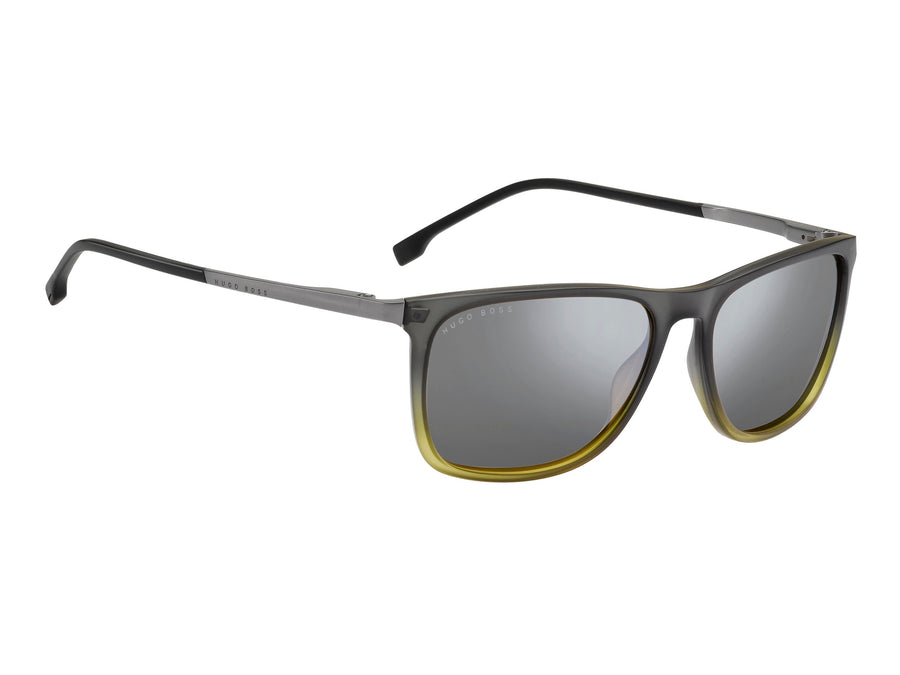 BOSS  Square sunglasses - BOSS 1249/S MATTE GREY BROWN