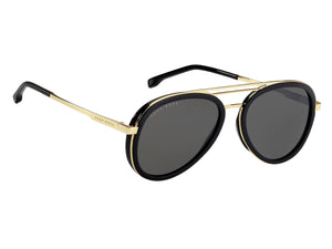 BOSS  Round sunglasses - BOSS 1254/S BLACK GOLD