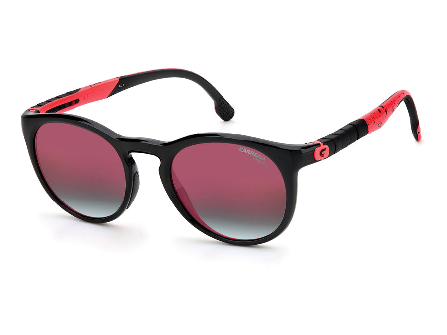 Carrera  Round sunglasses - HYPERFIT 18/S Black Coral