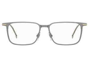 BOSS  Square Frame - BOSS 1253 MATTE RUTHENIUM