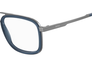 BOSS  Square Frame - BOSS 1255 DARK RUTHENIUM BLUE