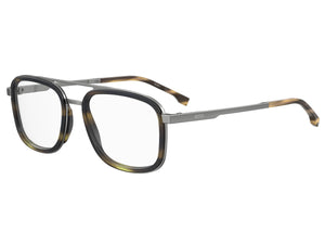 BOSS  Square Frame - BOSS 1255 BROWN HORN RUTHENIUM