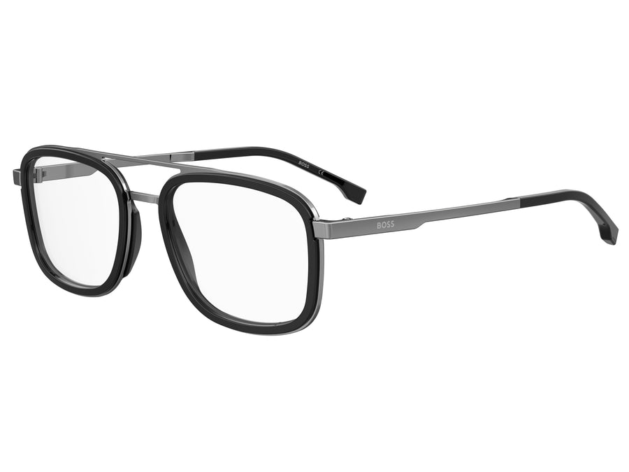 BOSS  Square Frame - BOSS 1255 BLACK DARK RUTHENIUM