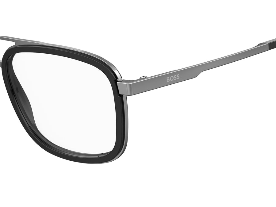 BOSS  Square Frame - BOSS 1255 BLACK DARK RUTHENIUM