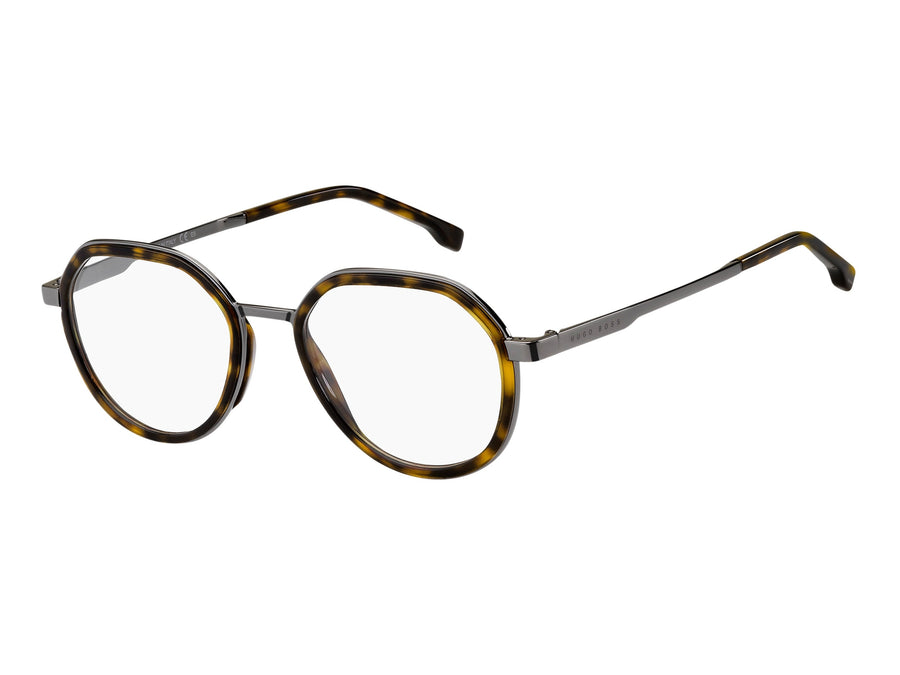 BOSS  Aviator Frame - BOSS 1256 HAVANA DARK RUTHENIUM