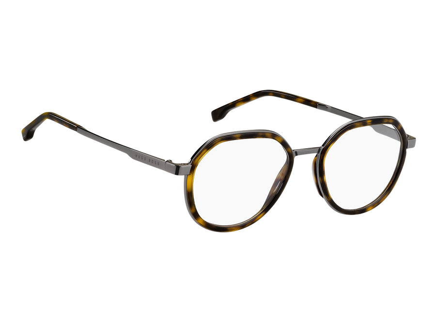 BOSS  Aviator Frame - BOSS 1256 HAVANA DARK RUTHENIUM