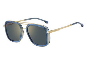 BOSS  Square sunglasses - BOSS 1235/S BLUE GOLD