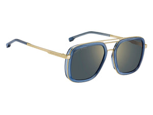 BOSS  Square sunglasses - BOSS 1235/S BLUE GOLD