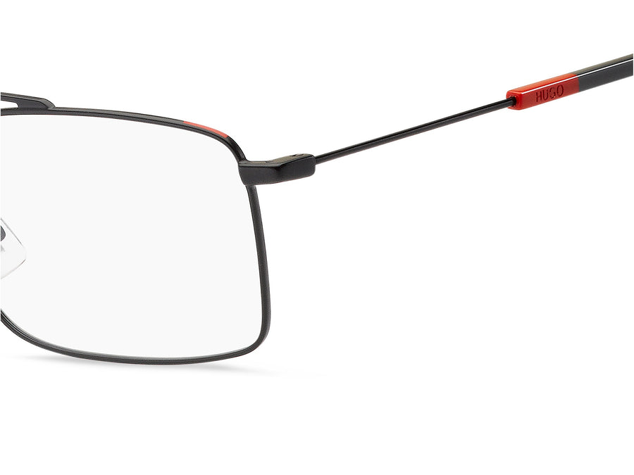 HUGO  Aviator Frame - HG 1120 Matte Black Red