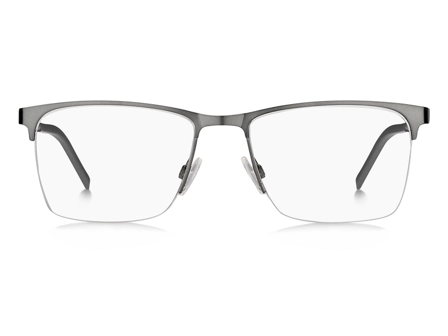 Hugo  Square Frame - HG 1142 Matte Dark Ruthenium