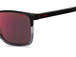 HUGO  Square sunglasses - HG 1128/S Black Grey