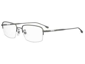 BOSS  Square Frame - BOSS 1298/F MATTE DARK RUTHENIUM