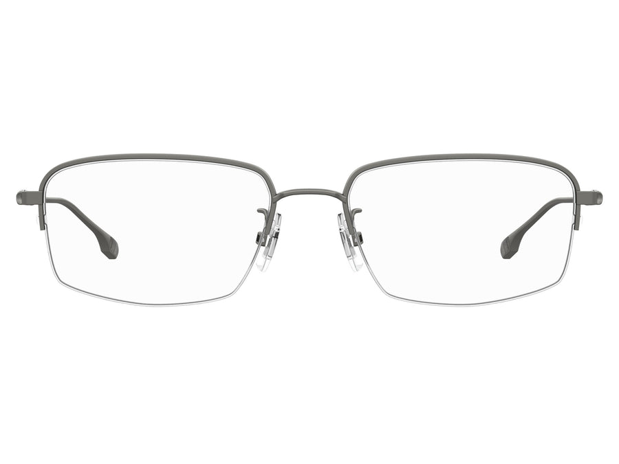 BOSS  Square Frame - BOSS 1298/F MATTE DARK RUTHENIUM