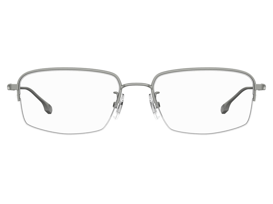 BOSS  Square Frame - BOSS 1298/F MATTE RUTHENIUM