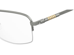 BOSS  Square Frame - BOSS 1298/F MATTE RUTHENIUM