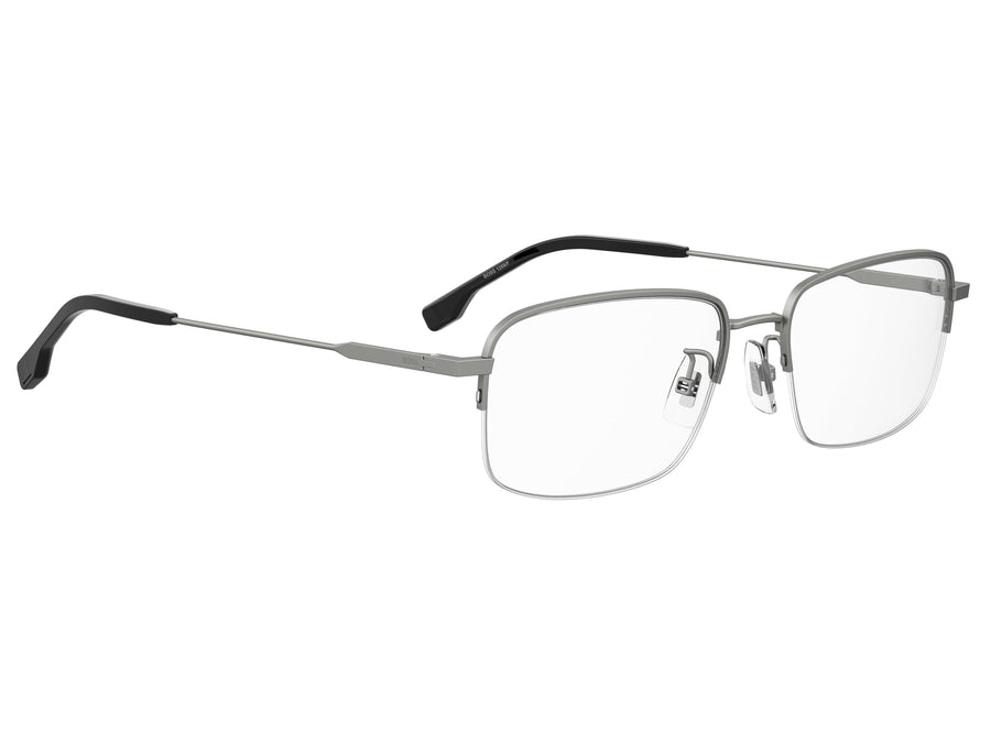 BOSS  Square Frame - BOSS 1289/F MATTE RUTHENIUM