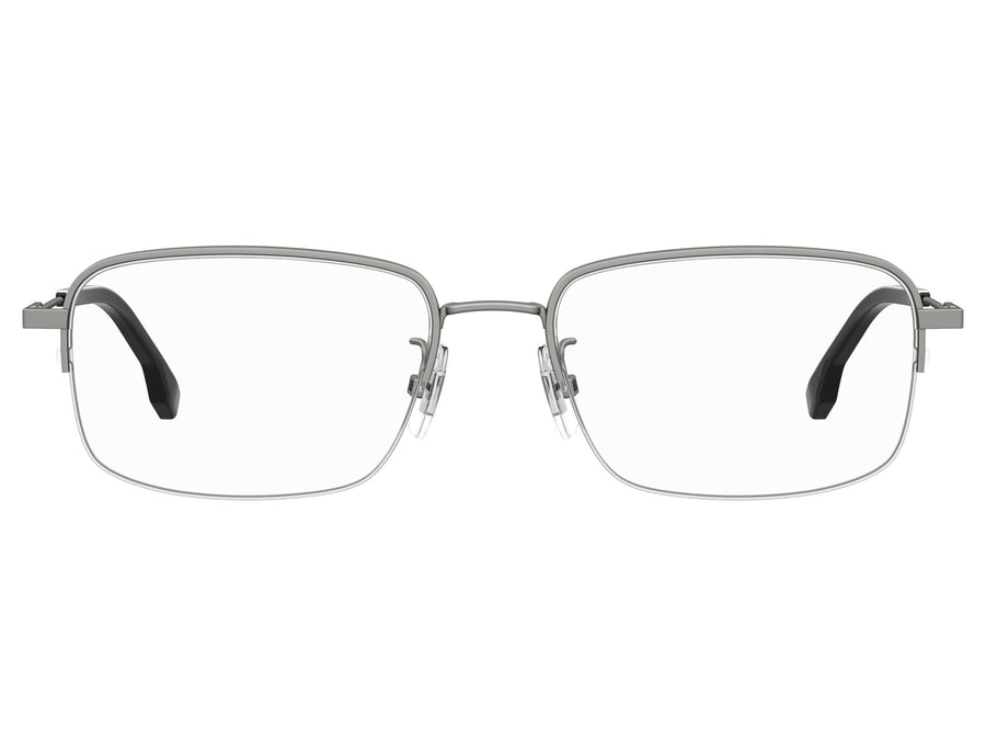 BOSS  Square Frame - BOSS 1289/F MATTE RUTHENIUM