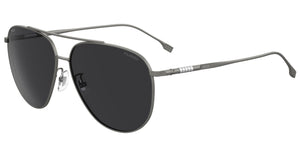 BOSS  Aviator sunglasses - BOSS 1296/F/S MATTE DARK RUTHENIUM