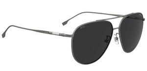 BOSS  Aviator sunglasses - BOSS 1296/F/S MATTE DARK RUTHENIUM