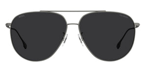 BOSS  Aviator sunglasses - BOSS 1296/F/S MATTE DARK RUTHENIUM