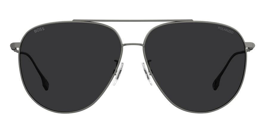 BOSS  Aviator sunglasses - BOSS 1296/F/S MATTE DARK RUTHENIUM