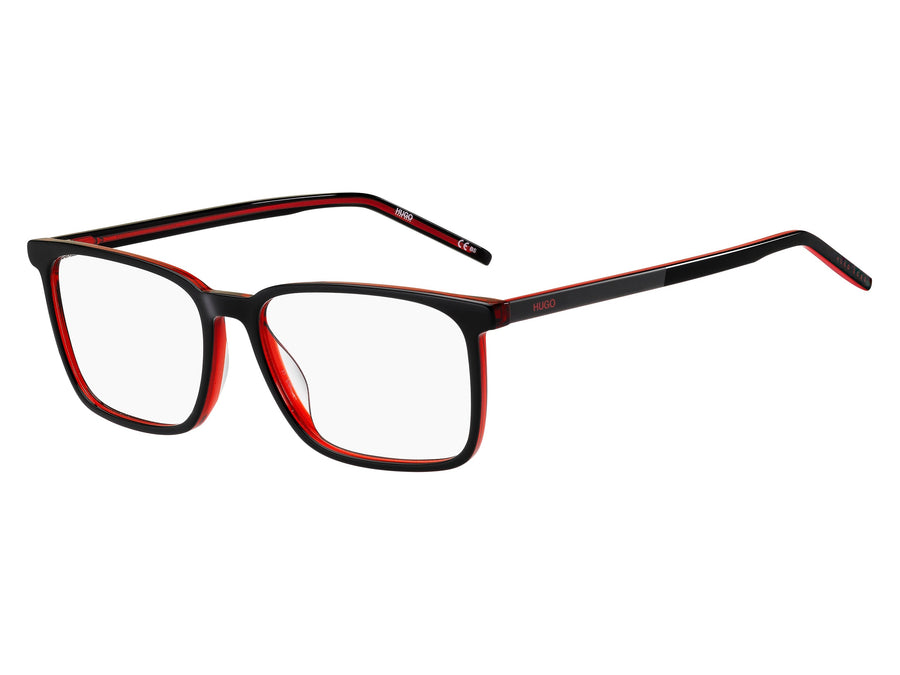 Hugo  Square Frame - HG 1097 Black Red