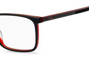 Hugo  Square Frame - HG 1097 Black Red