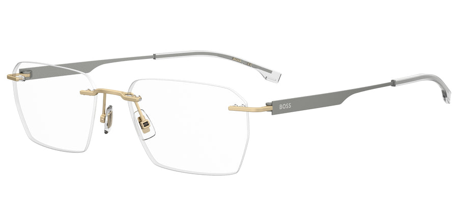 BOSS  Square Frame - BOSS 1265/A MATTE GOLD