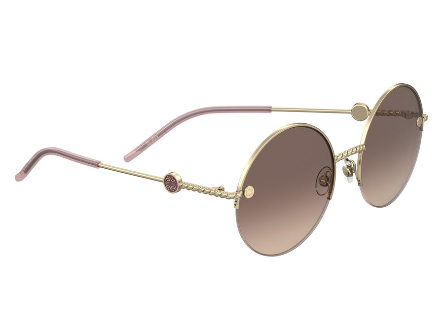 Elie Saab  Round sunglasses - ES 085/S Gold Burgundy