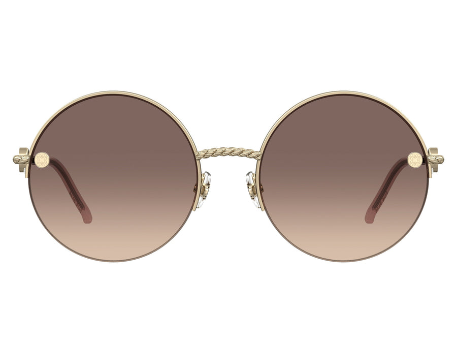 Elie Saab  Round sunglasses - ES 085/S Gold Burgundy