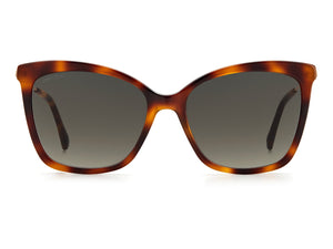 Jimmy Choo Square Sunglasses - MACI/S HAVANA