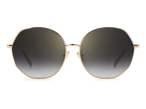 Jimmy Choo  Round sunglasses - CORAL/G/SK Gold Black