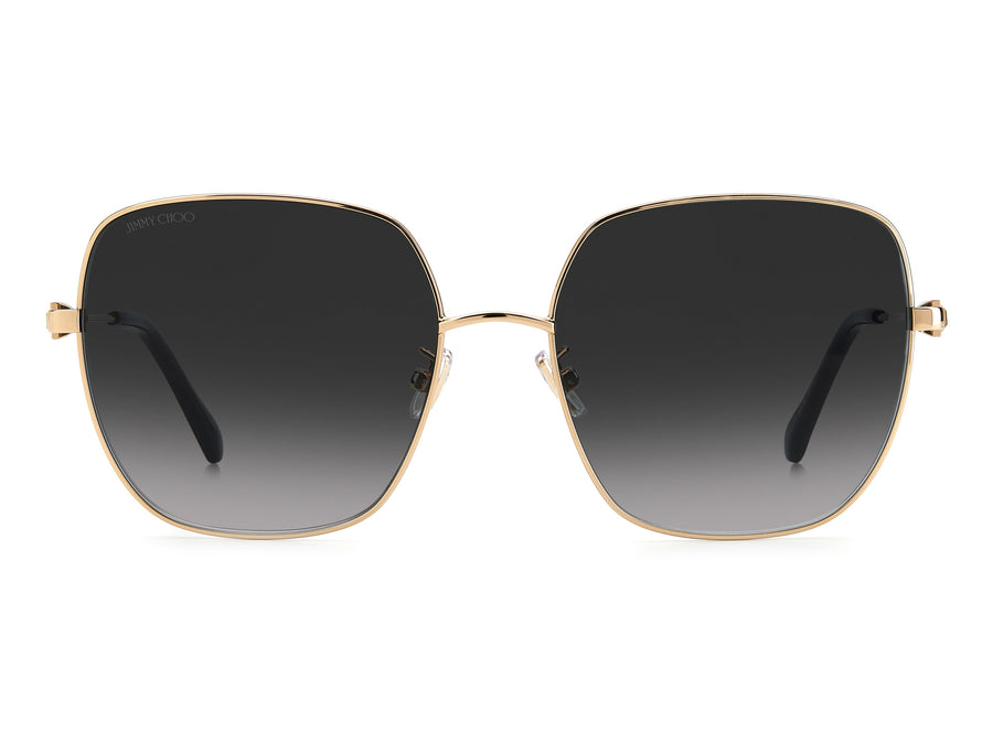 Jimmy Choo  Square sunglasses - KORI/G/SK Gold Black