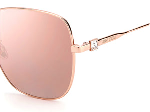 Jimmy Choo  Square sunglasses - KORI/G/SK Gold Plum