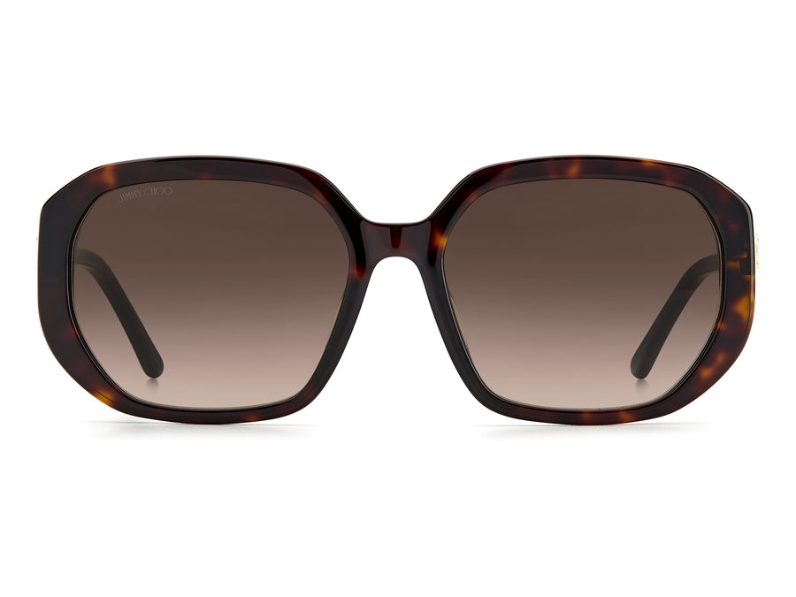 Jimmy Choo  Square sunglasses - KARLY/F/S Havana