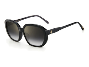 Jimmy Choo  Square sunglasses - KARLY/F/S Black Pattern Grey