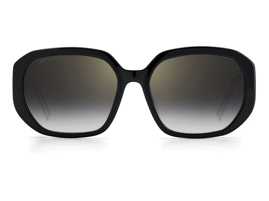 Jimmy Choo  Square sunglasses - KARLY/F/S Black Pattern Grey